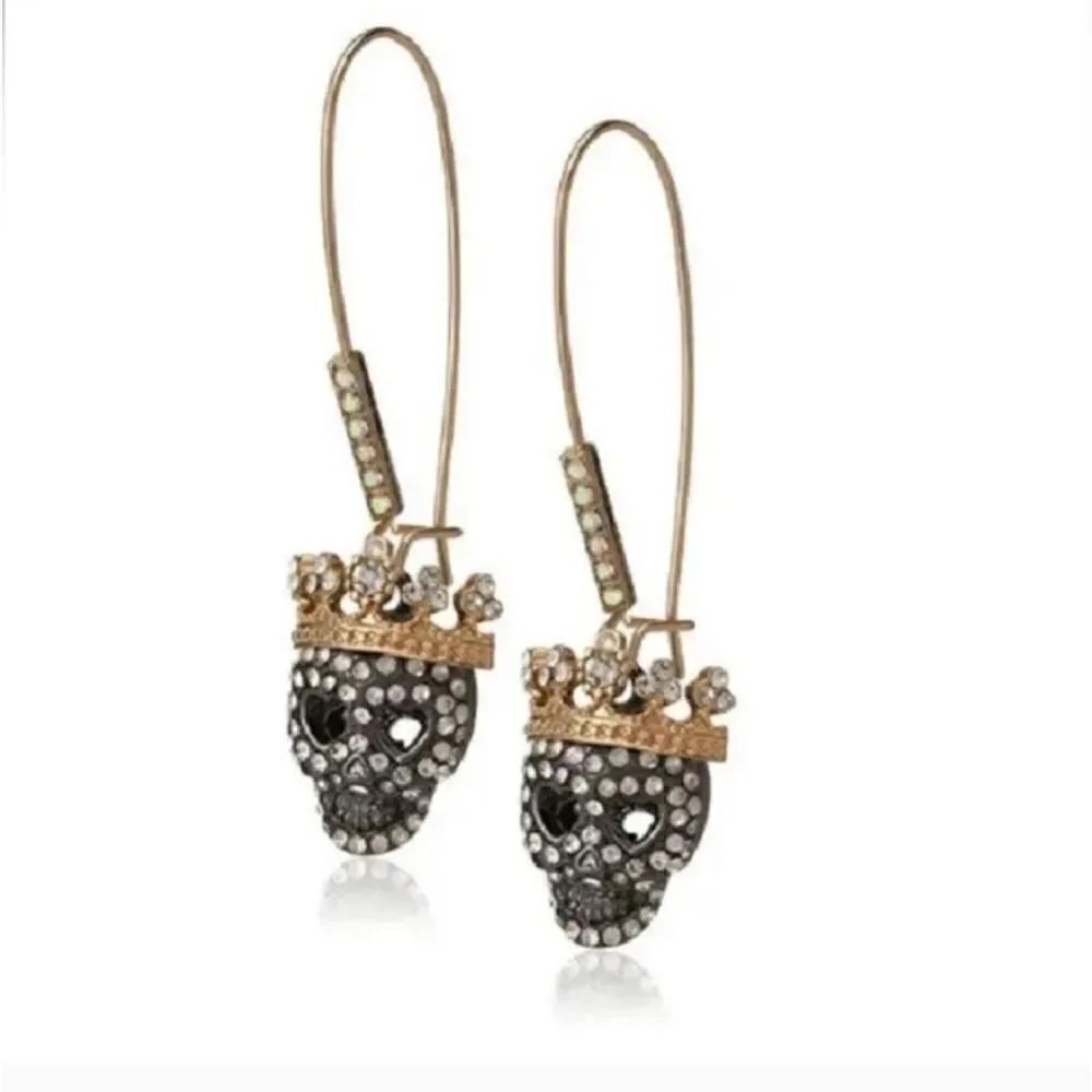 Skull Dangle Earrings